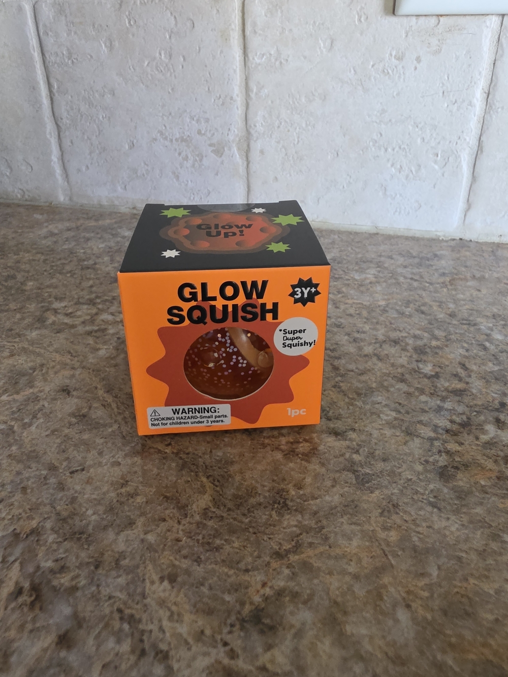J’adore Glow Squish Water Glitter Fidget Toy ✨ Glow In The Dark Sensory Squishy